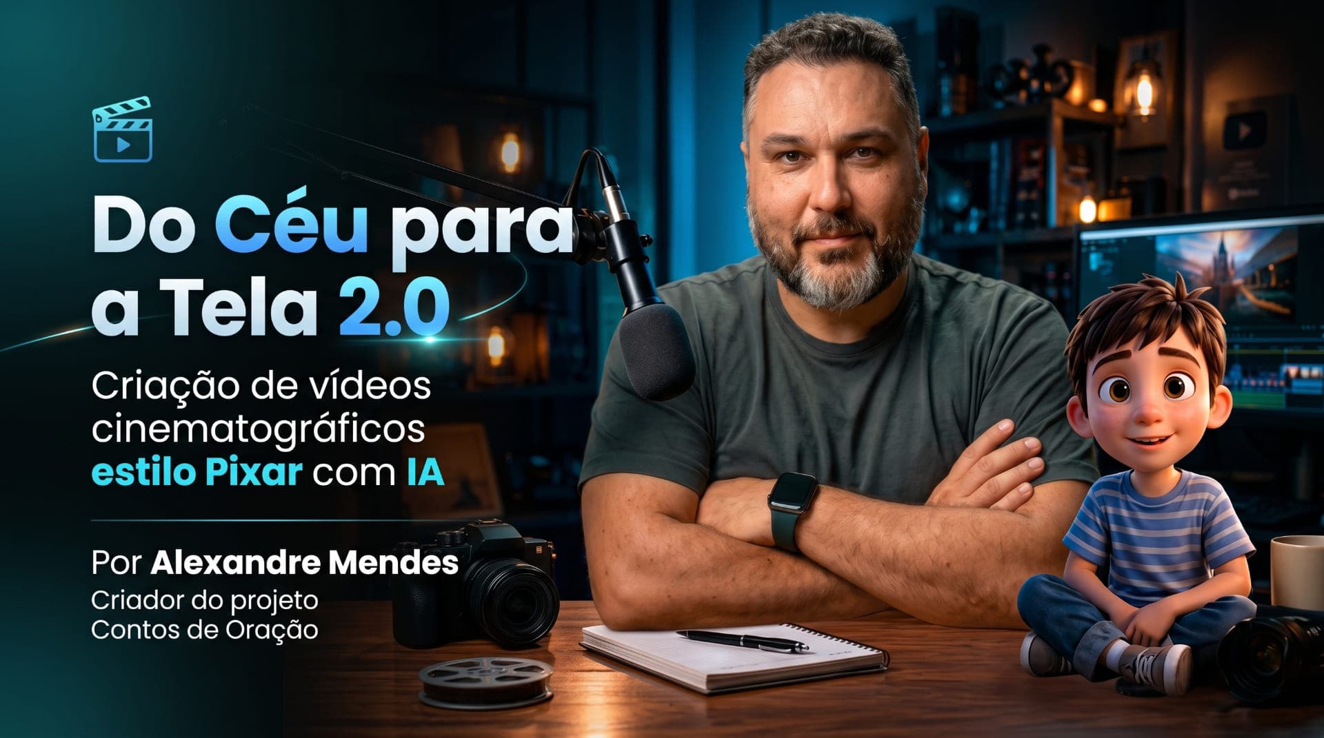Método Céu → Tela 2.0 (Animação Cinematográfica com IA) - Imagem 1